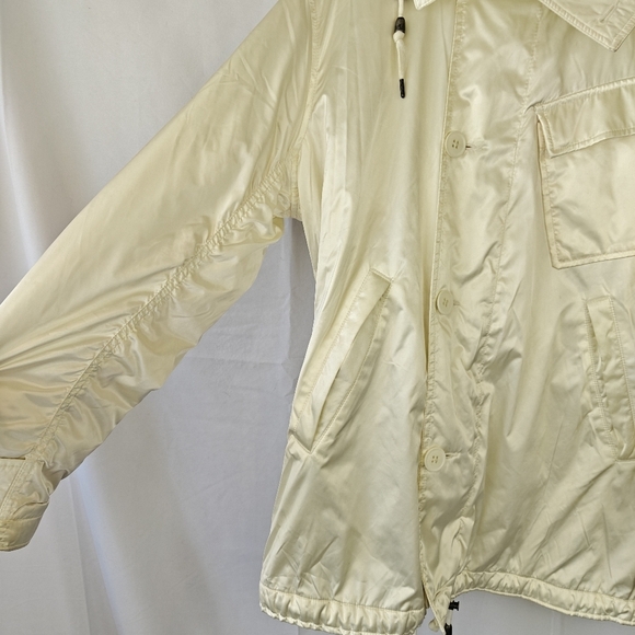 Rare Polo Ralph Lauren Ski Club Blue Label x Pearl White Button Zipper Small - Picture 11 of 16